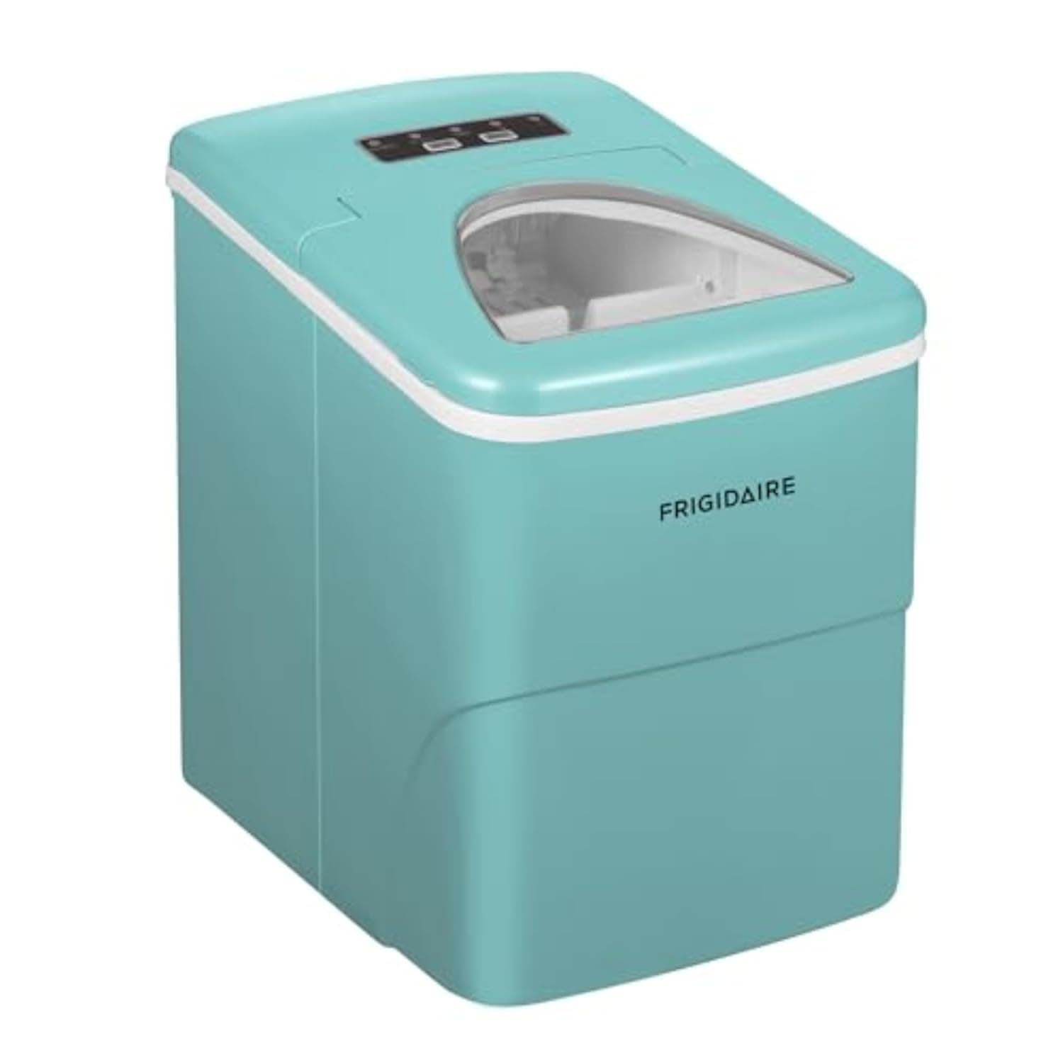 Frigidaire EFIC108-Blue Máquina de hielo compacta, portátil para encimera, 26 lb por día, azul