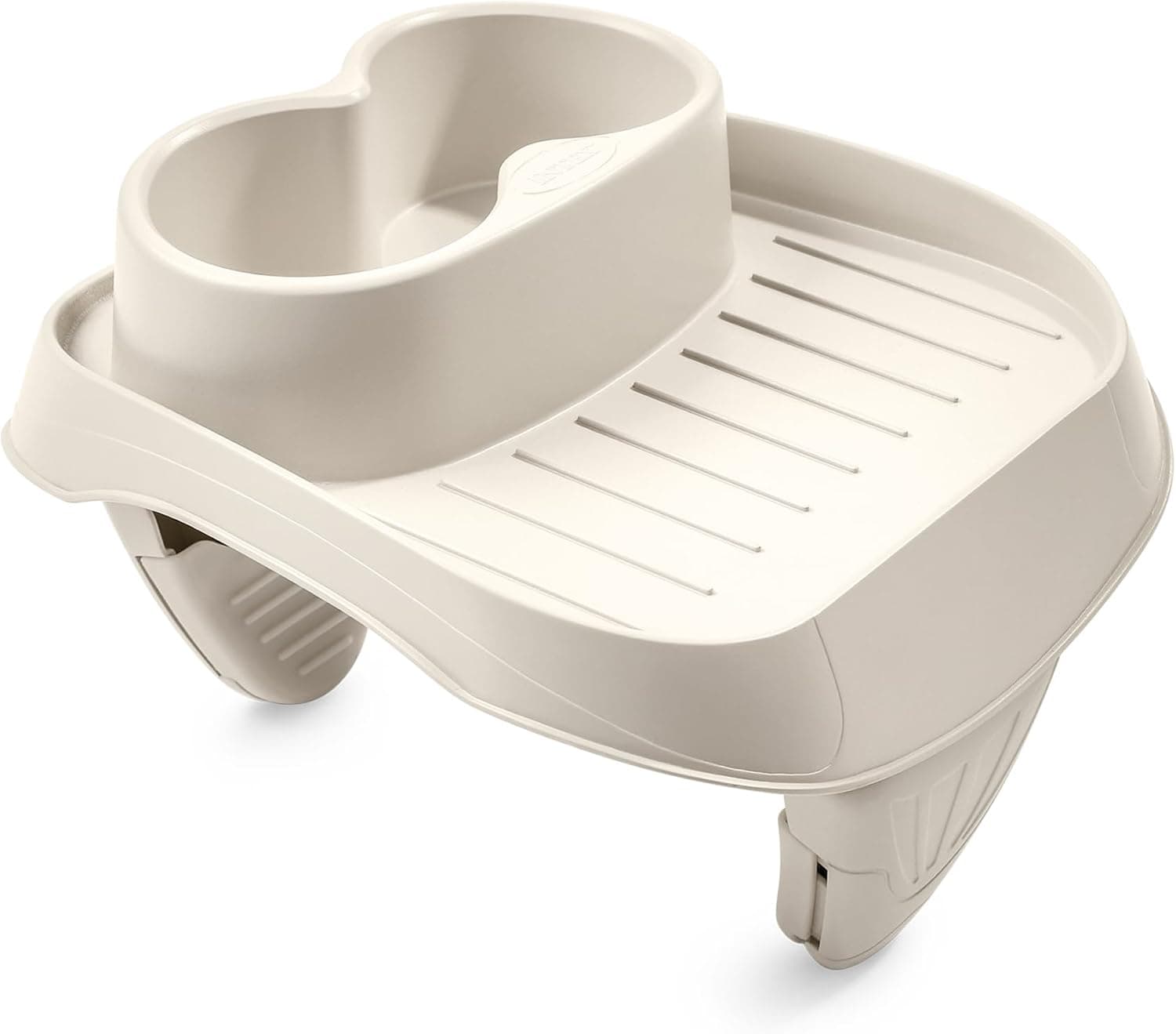Intex PureSpa - Portavasos acoplable para pared de spa, piscina y jacuzzi, accesorio para bebidas con capacidad para 2 bebidas de tamaño estándar, color bronceado