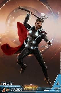 Marvel Avengers Infinity War Thor Figura de acción a escala 1/6 | Avengers Infinity War Figura de acción de 12 pulgadas Película Obra maestra Serie a escala 1/6 - Juguetes calientes Thor 903422
