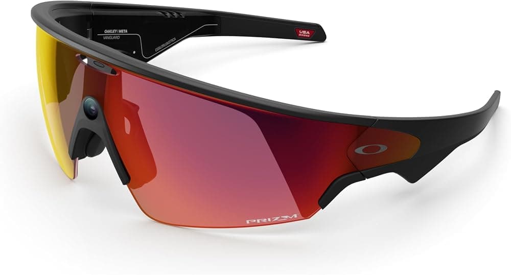 Meta Oakley Vanguard Smart AI Gafas Negro, Prizm Transitions Ember
