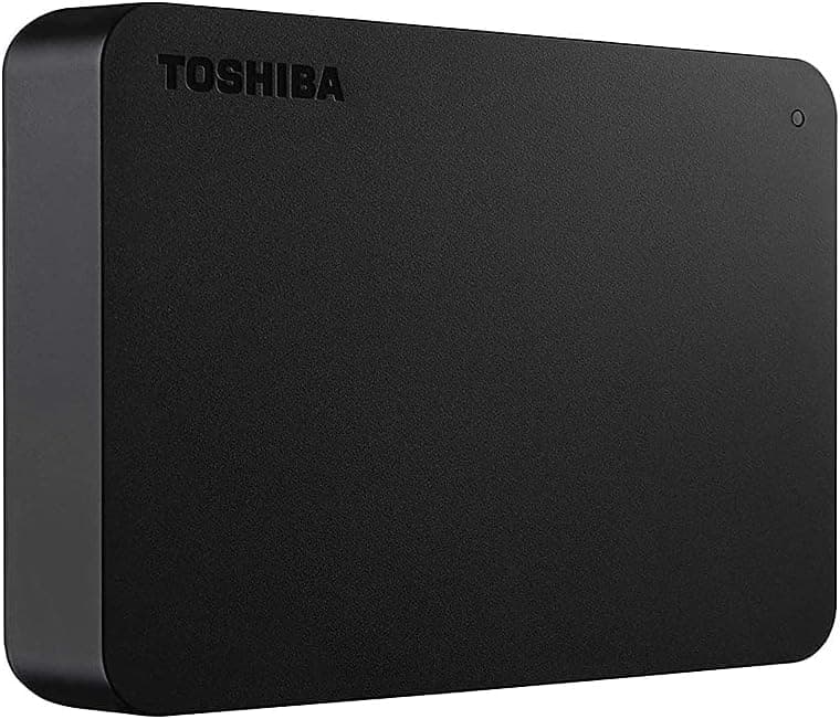 Toshiba Canvio Basics Disco duro externo portátil de 4 TB USB 3.0, negro - HDTB440XK3CA
