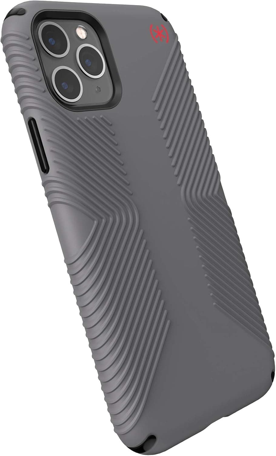 Speck Products Presidio2 Grip Case, Compatible with iPhone 11 PRO, Graphite Grey/Cathedral Grey/Black/Blood Red