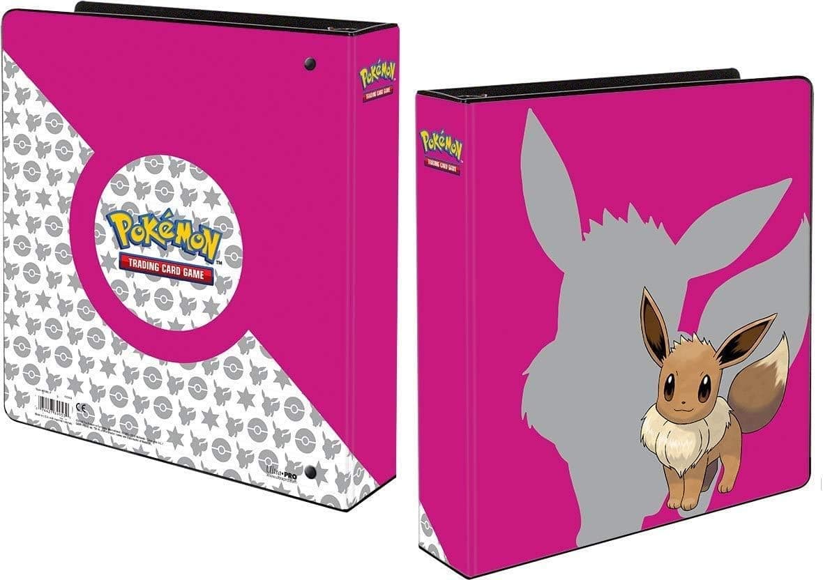 Ultra Pro: Juego de cartas coleccionables Pokémon Eevee, álbum de 3 anillos con capacidad para 9 páginas de bolsillo, duradero