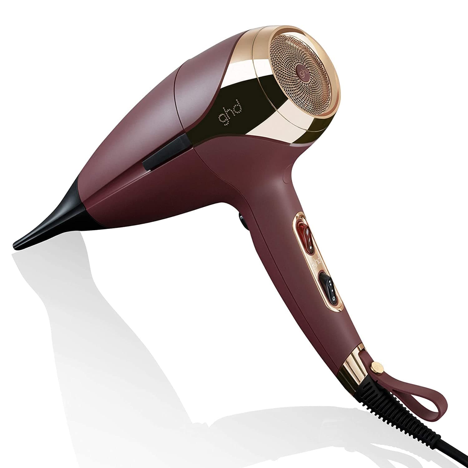 Secador de pelo ghd Helios: secador de pelo profesional de 1875 W, vida útil más larga + secador de pelo ligero con motor sin escobillas para un secado digno de un salón de belleza