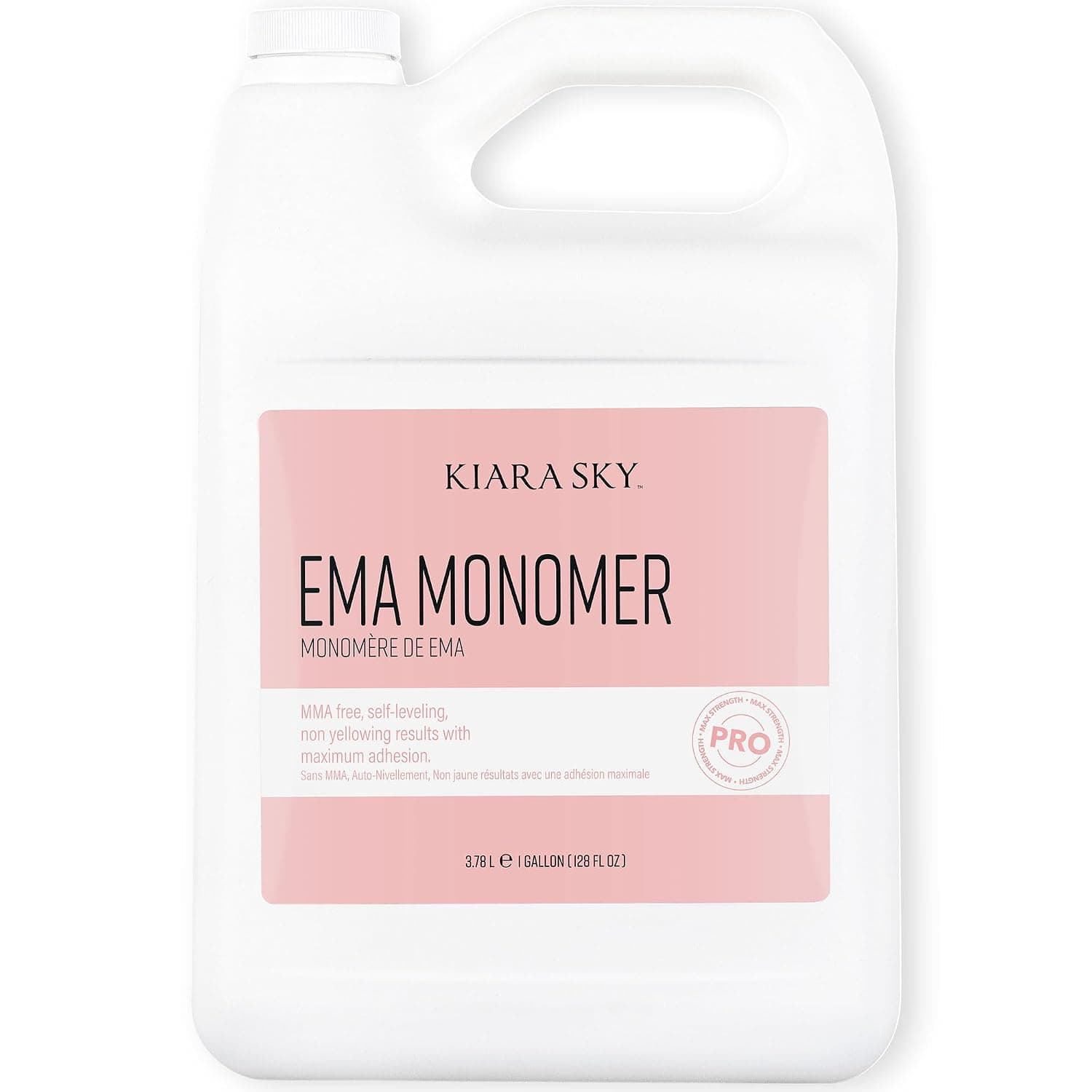 Kiara Sky EMA Monómero líquido profesional para uñas acrílicas (1 galón/128 oz)