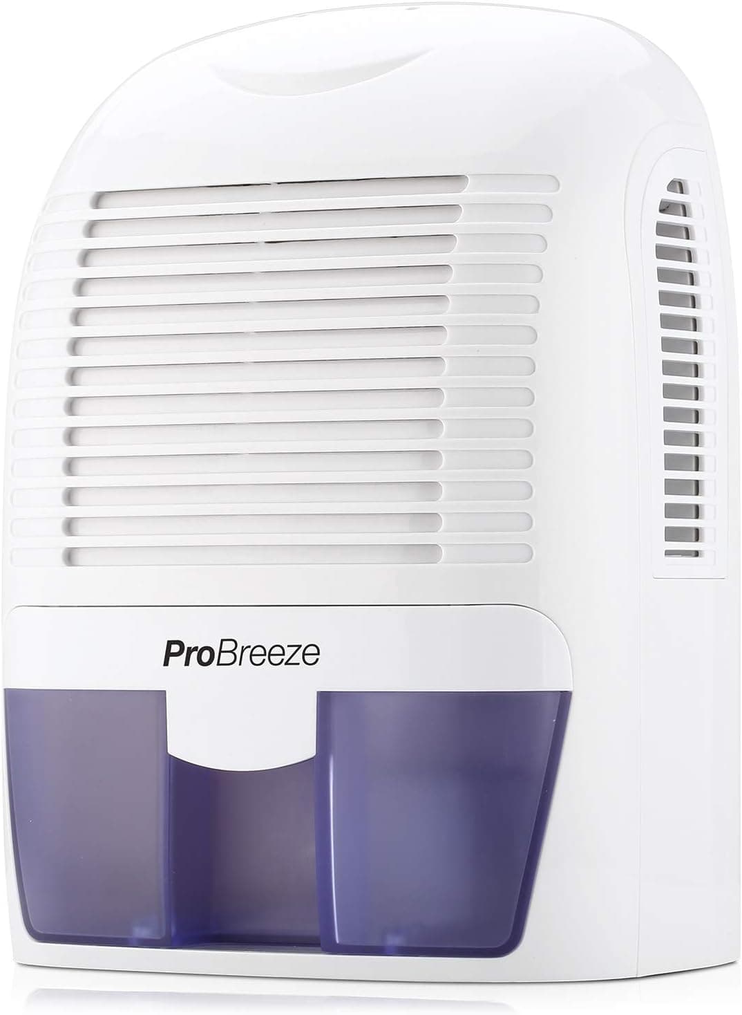 Mini deshumidificador eléctrico Pro Breeze, 2200 pies cúbicos (250 pies cuadrados), compacto y portátil para alta humedad en el hogar, cocina, dormitorio, sótano, caravana, oficina, garaje