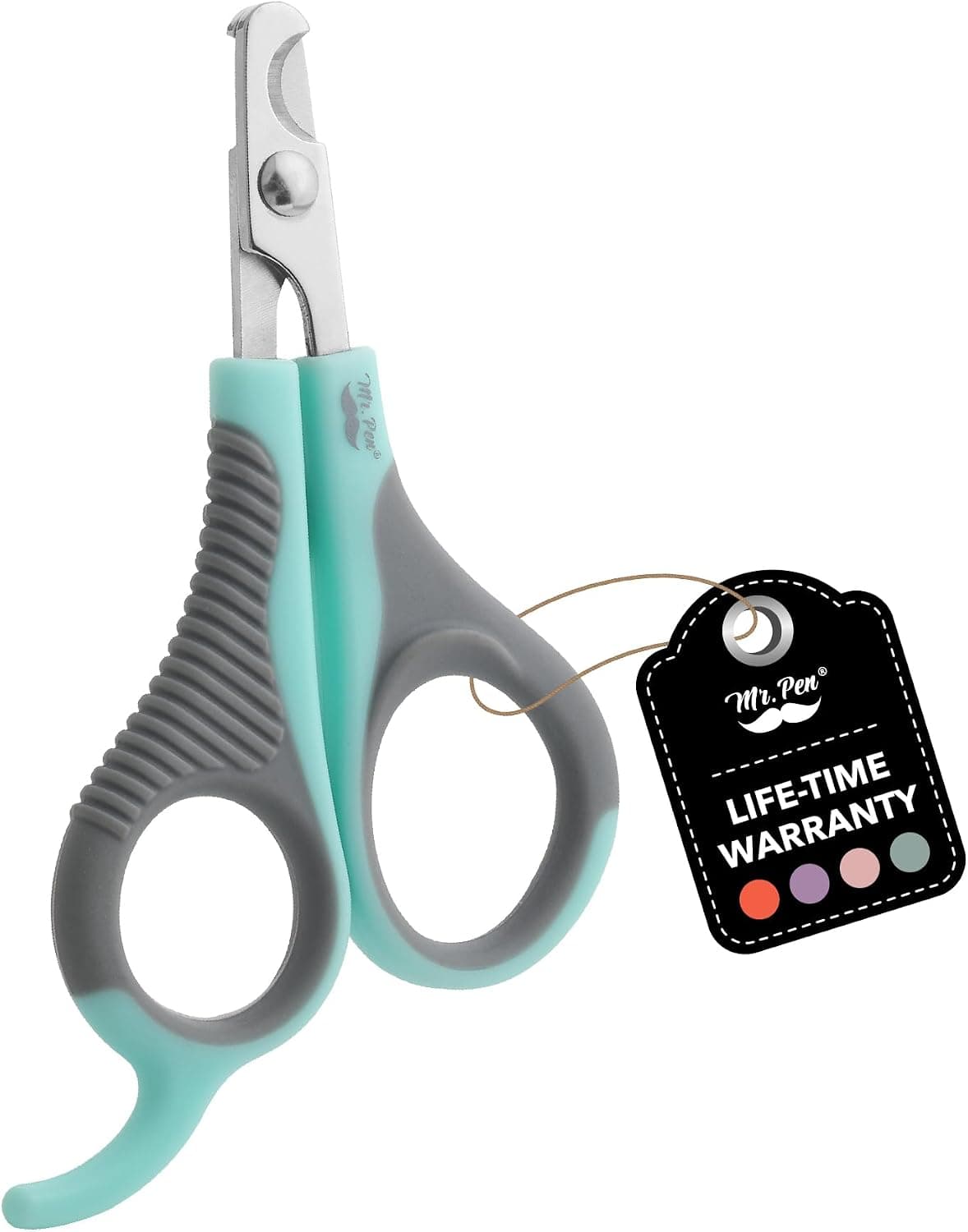 Mr. Pen- Cortauñas para gatos, acero inoxidable | Cortauñas profesional para gatos pequeños y medianos, cortaúñas para mascotas con mango antideslizante resistente