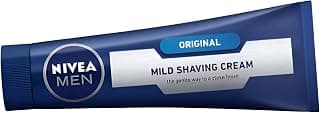 Men Protect & Care Shaving Cream 100 ml, paquete de 4: crema de afeitar hidratante para hombres con aloe vera y provitamina B5, suave para la piel, suave deslizamiento de la navaja, sin alcohol, ideal para el cuidado diario