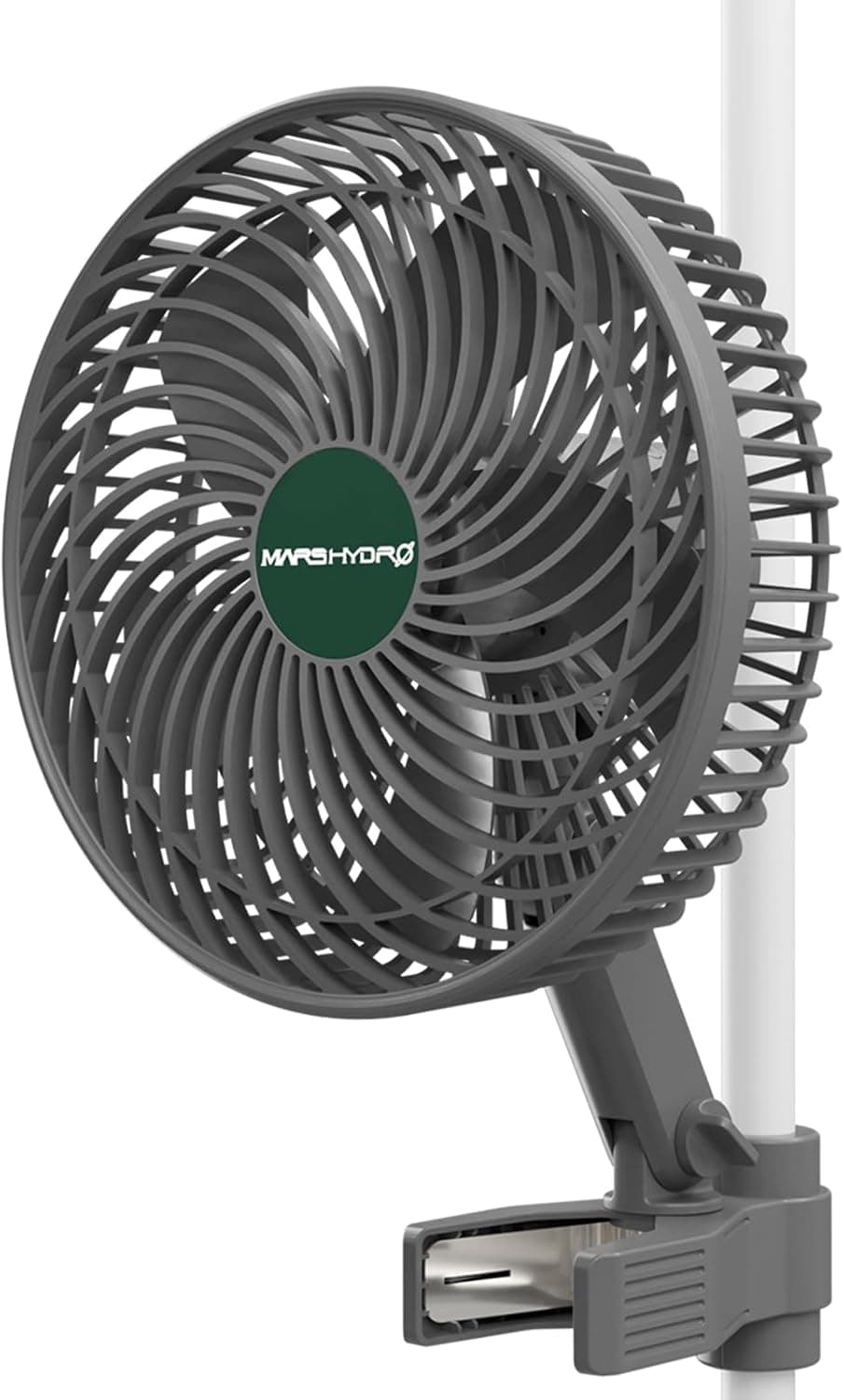 MARS HYDRO Ventilador oscilante para tienda de cultivo con clip de 6 '', 10 velocidades de viento, motor EC | Ventilador para plantas resistente a la intemperie, refrigeración por circulación de aire para hidroponía e invernadero, admite control de aplicaciones a través del controlador IControl