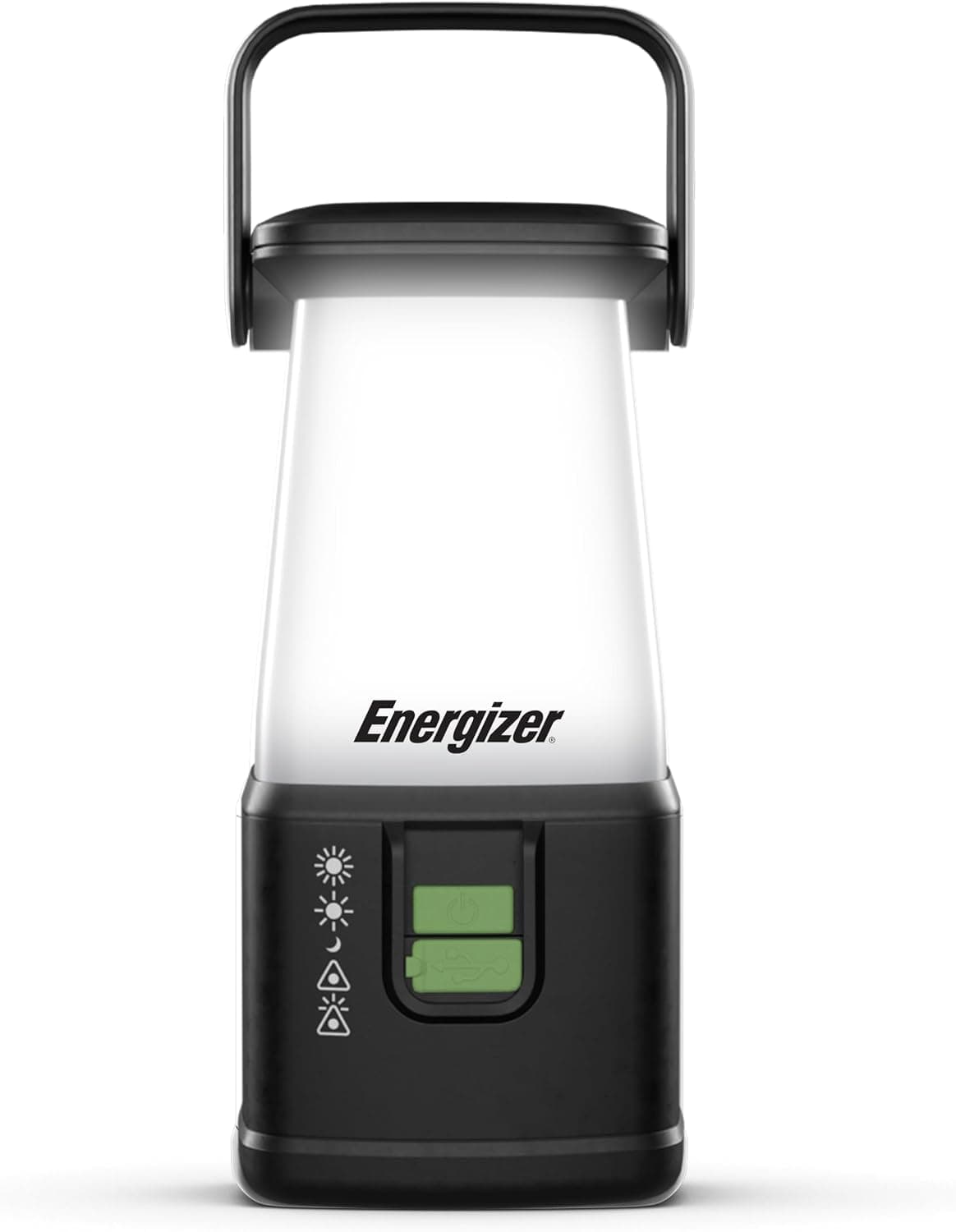 Linterna de emergencia LED Energizer WeatherReady, resistente al agua, múltiples modos de luz, salida de carga USB, ideal para acampar, tormentas y cortes de energía, 1200 lúmenes