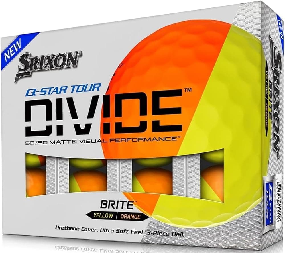 Pelotas de golf Srixon Q-Star Tour Divide (generación anterior)