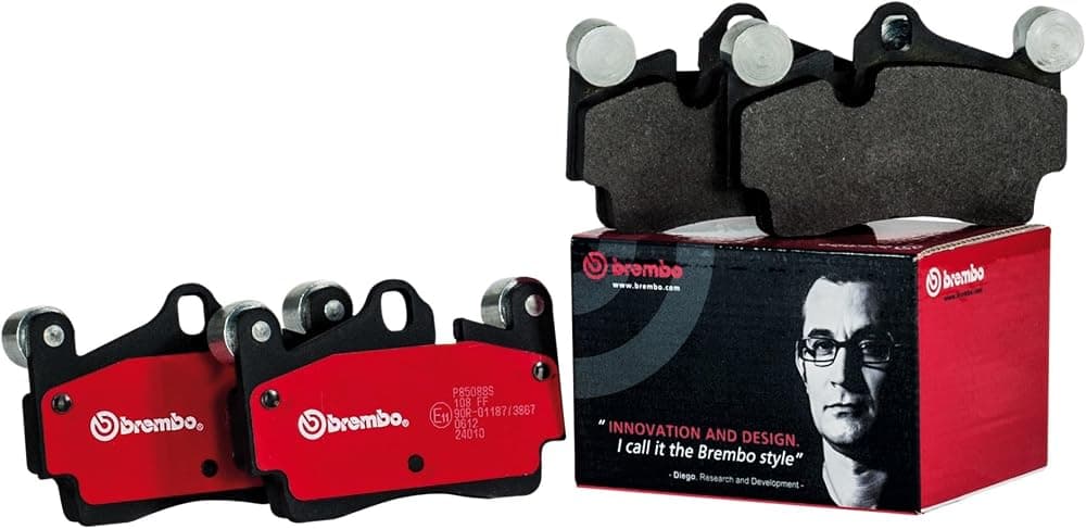 Juego de zapatas Brembo P06054N Premium Ceramic para freno de disco delantero BMW/BMW (BRILLIANCE) OE# 34116794913