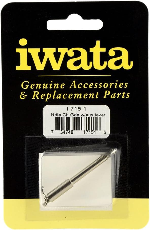 Guía de sujeción de agujas de repuesto con palanca auxiliar, pieza I7151, compatible con los modelos Iwata HP: CP, BCP, CH, BCS, BS, SBS, CS, BCR y CR