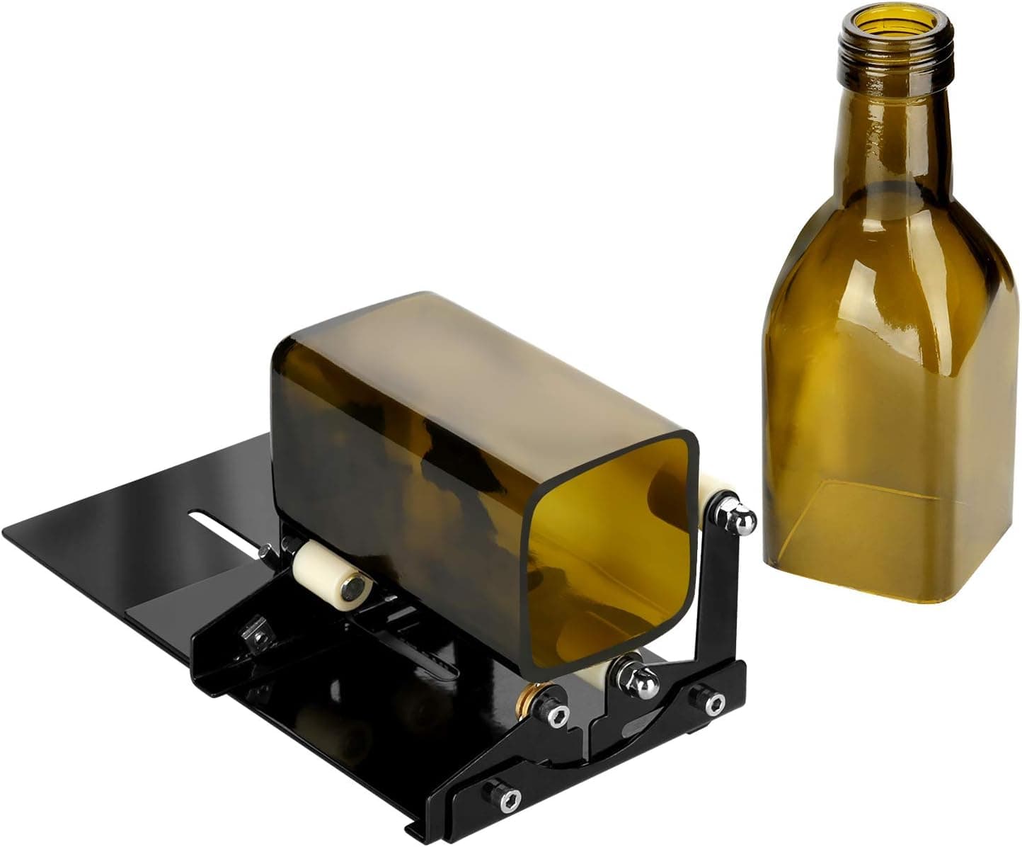 Cortador de botellas de vidrio para botellas de cerveza de vino redondas cuadradas DIY