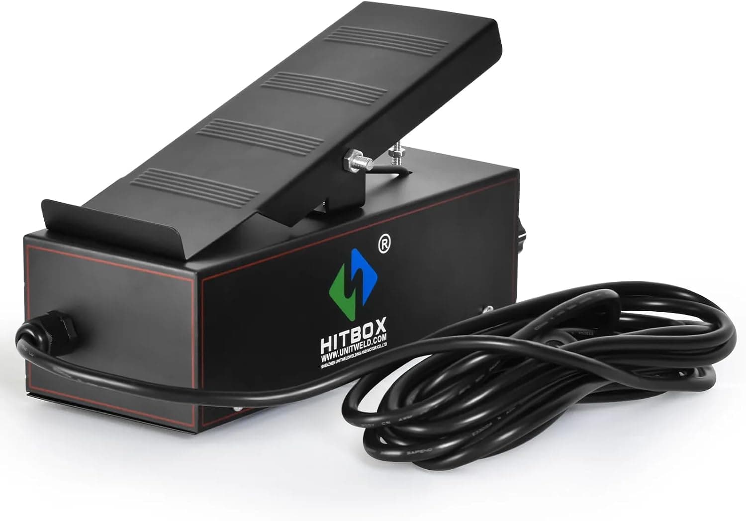 HITBOX TIG Welder Foot Pedal, 5-Pin 10 Feet Cable Remote Amp Control TIG Welding Foot Pedal Only for HITBOX HBT250P TIG Welding Machine