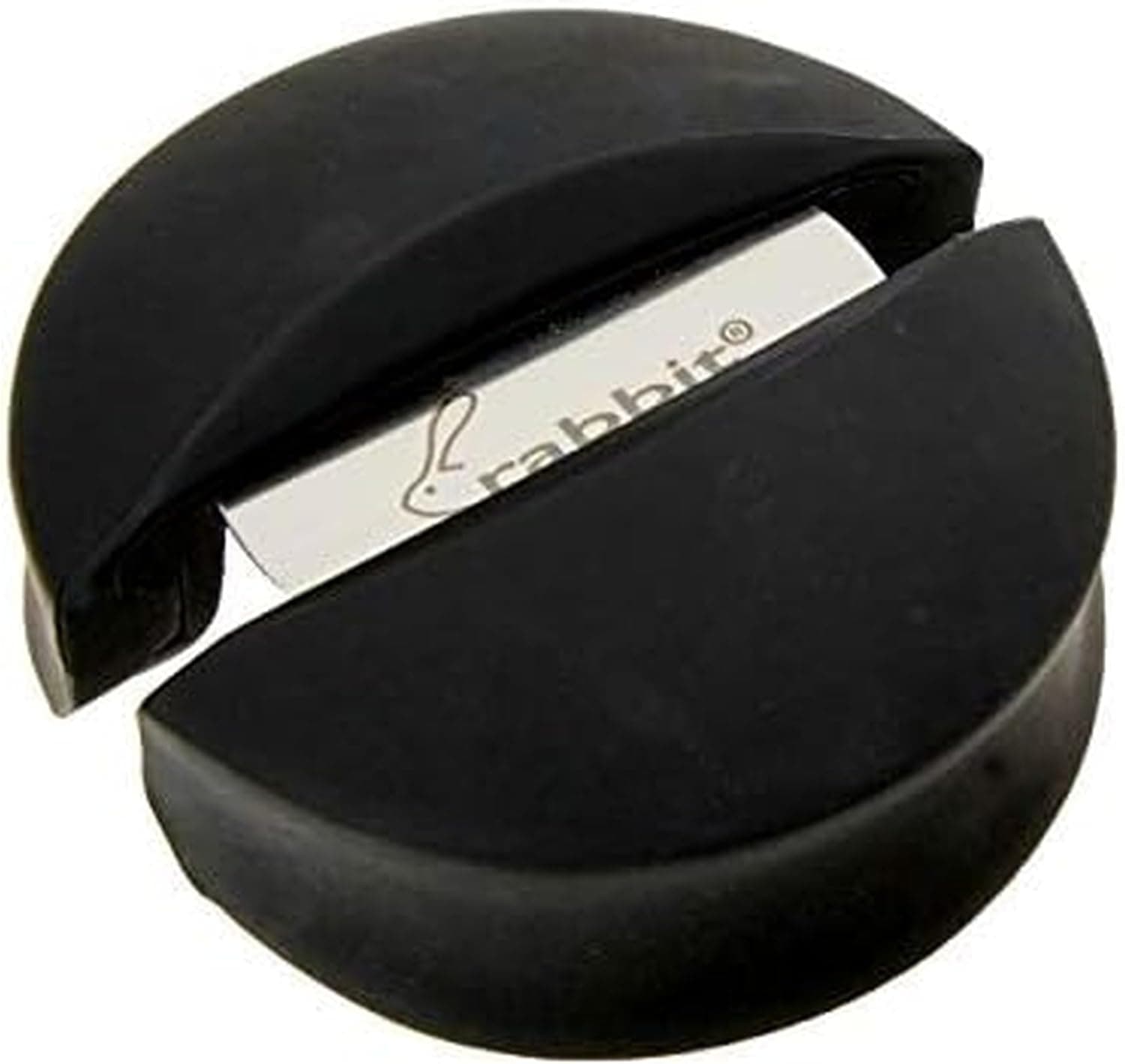Cortador de papel de aluminio para botella de vino de conejo (negro), 1 EA - W6113