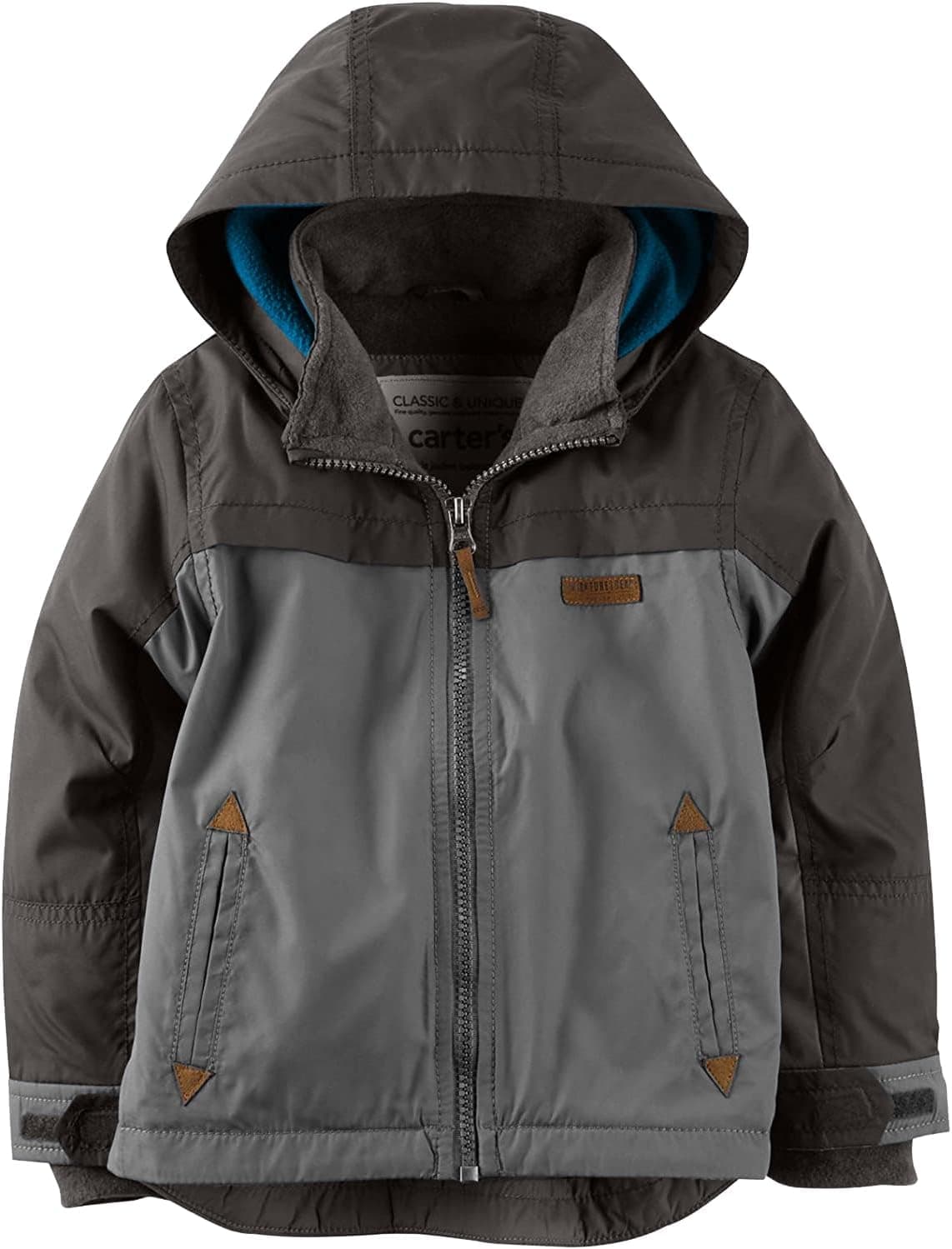 Carter's Chaqueta con forro polar para niño pequeño (niño pequeño/niño)