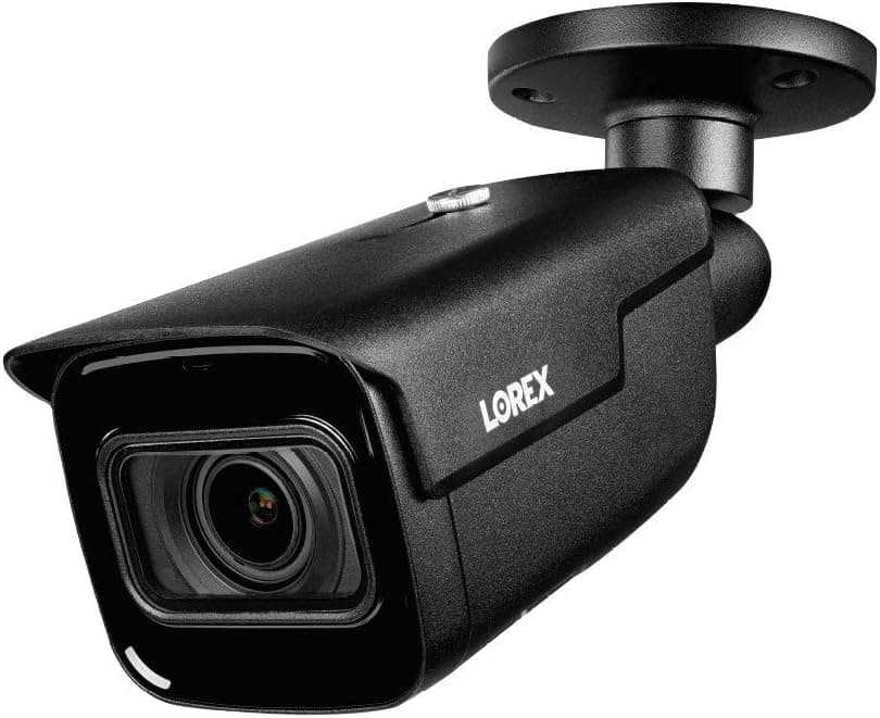 Lorex 4K (8MP) Nocturnal Motorized Varifocal Smart IP Bullet Security Camera - Black