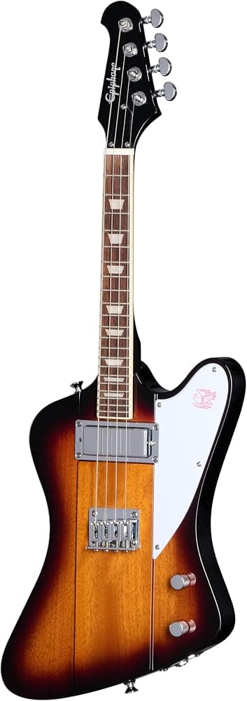 Mandolina Eléctrica Mandobird, Sunburst Vintage con Bolsa