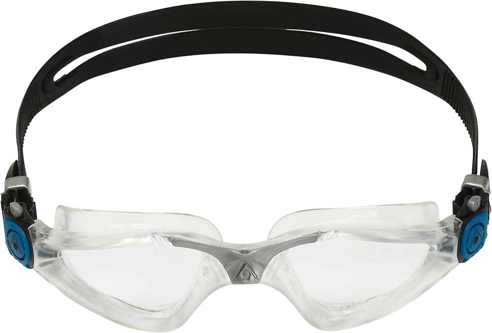 Gafas de natación Aqua Sphere Kayenne para adulto - Visión sin distorsión de 180 grados, ideales para nadadores de piscina activa o aguas abiertas