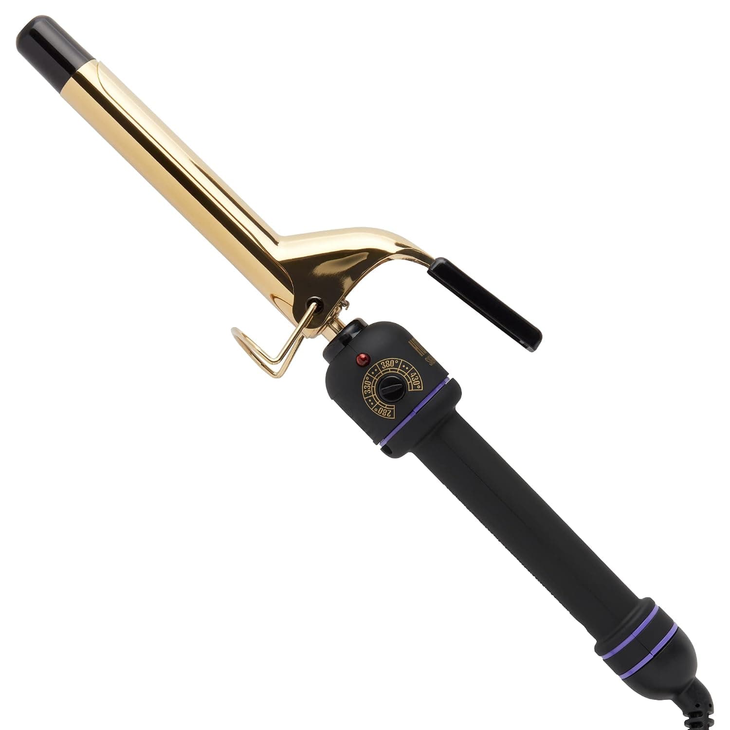 Hot Tools Rizador de 3/4" para principiantes | Resultados duraderos, rizos definidos y fácil de usar con control de temperatura para todo tipo de cabello hasta 430 ℉