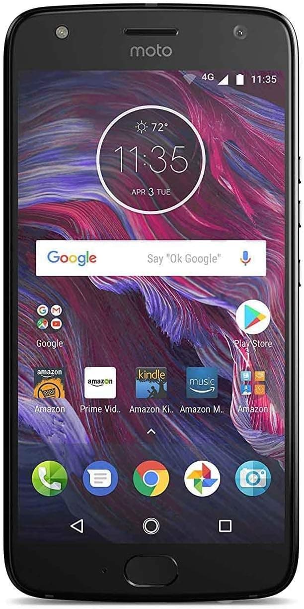 Motorola Moto X (4ta generación) con Alexa Hands-Free - 32 GB - Libre - Super Black - Exclusivo Prime