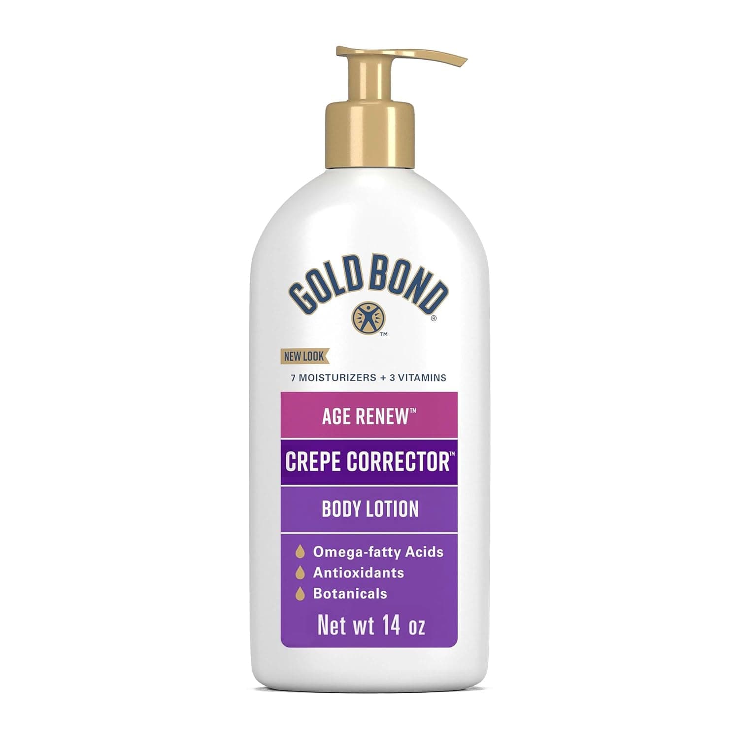 Gold Bond Age Renew Crepe Corrector Loción Corporal, 14 Oz