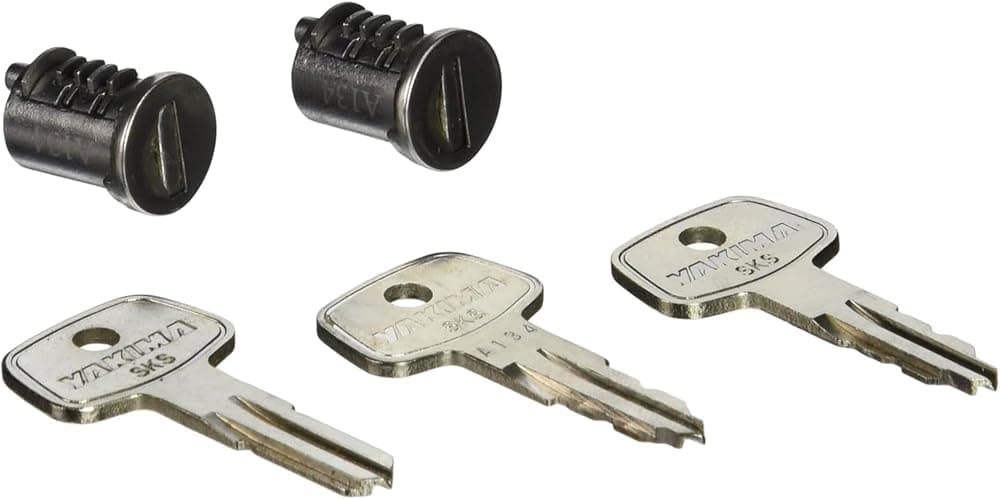Núcleos de bloqueo SKS para componentes del sistema de portaequipajes para automóviles Yakima