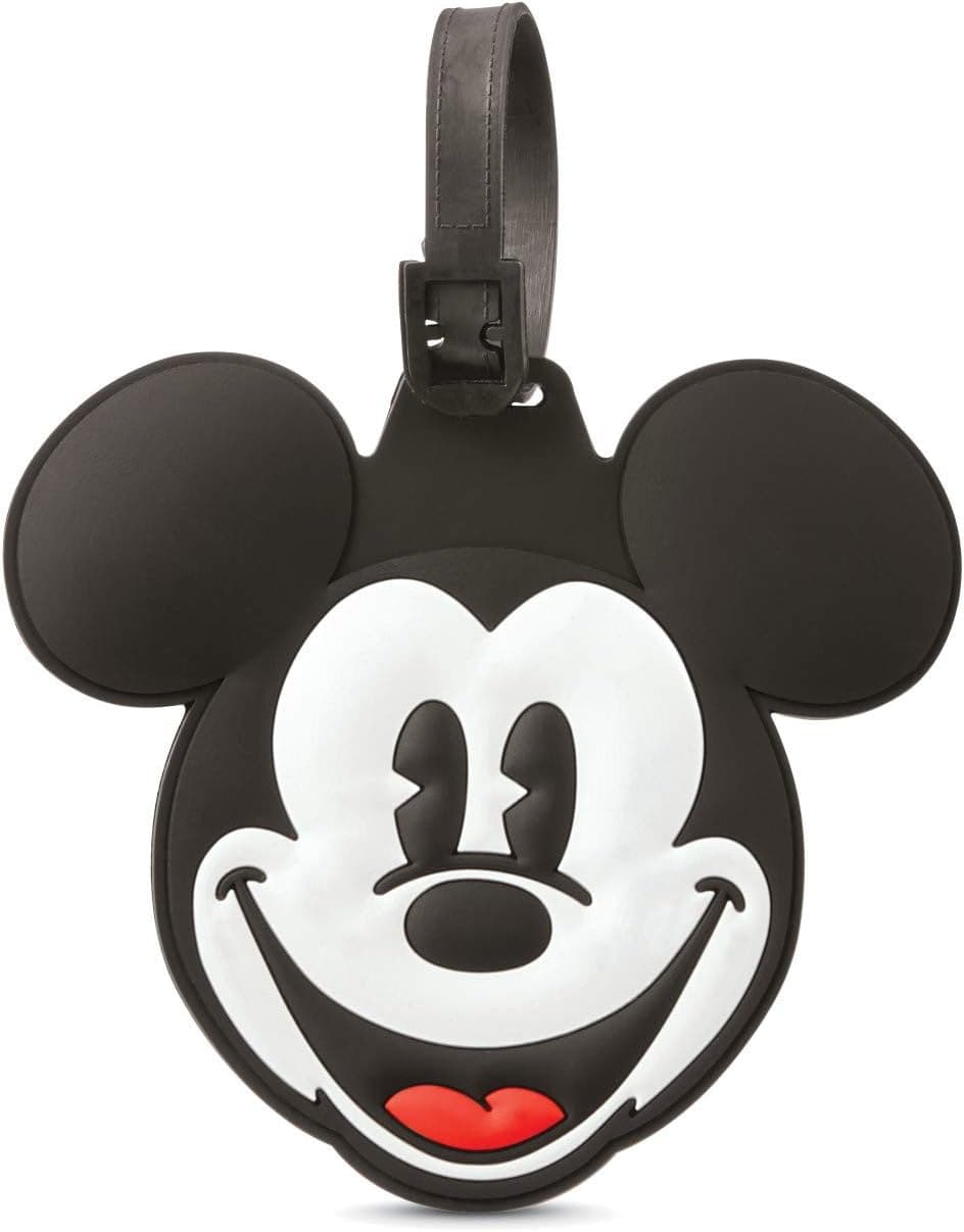 American Tourister Disney Etiqueta para Equipaje, Cabeza de Mickey Mouse, Talla única