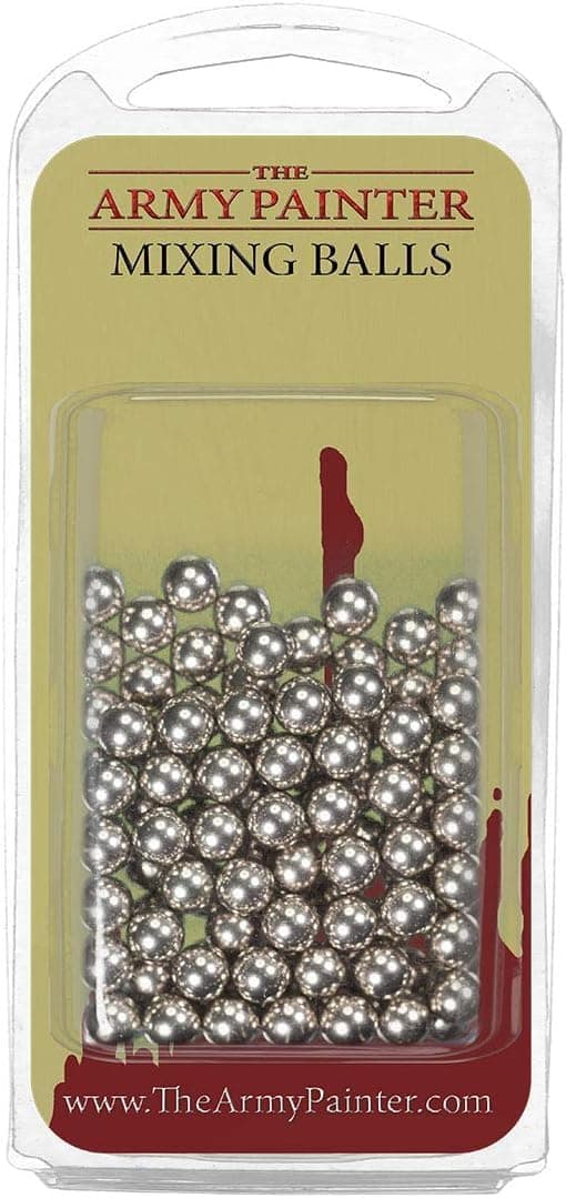 The Army Painter, Bolas para mezclar, 100 piezas, 5,5 mm | Bolas de acero inoxidable para pintura acrílica, accesorios de fabricación de modelos para juegos de guerra, figuras en miniatura de Warhammer y DnD