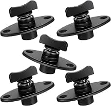 DaisyInner-Juego de 5 sujetadores para parabrisas de barcos, Clips de sujeción para parabrisas marinos, accesorios de Clips para lubinas y barcos