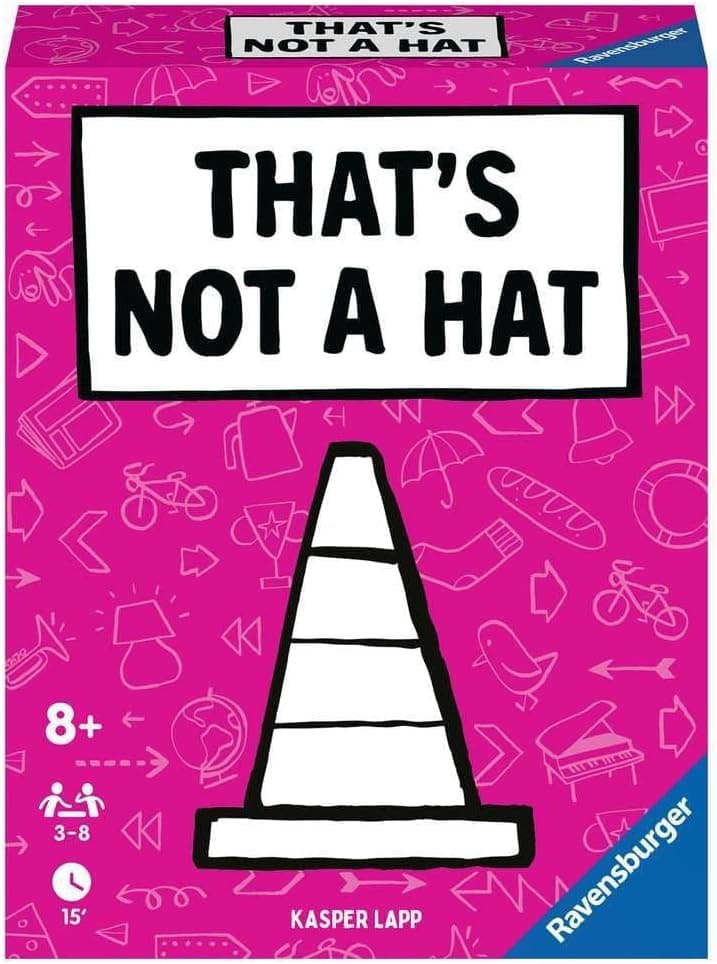 Ravensburger - 20954 That's not a hat kartenspiel für 3-8 people, partyspiel, lustige Unterhaltung ab 8 Jahren