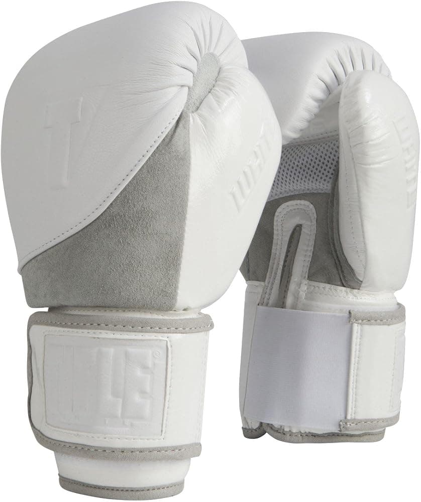 Guantes de boxeo blancos: guantes de boxeo, guantes para saco de boxeo, guantes de kickboxing, guantes de boxeo, guantes para saco pesado, guantes de boxeo para hombres, guantes de boxeo para mujeres, equipo de boxeo