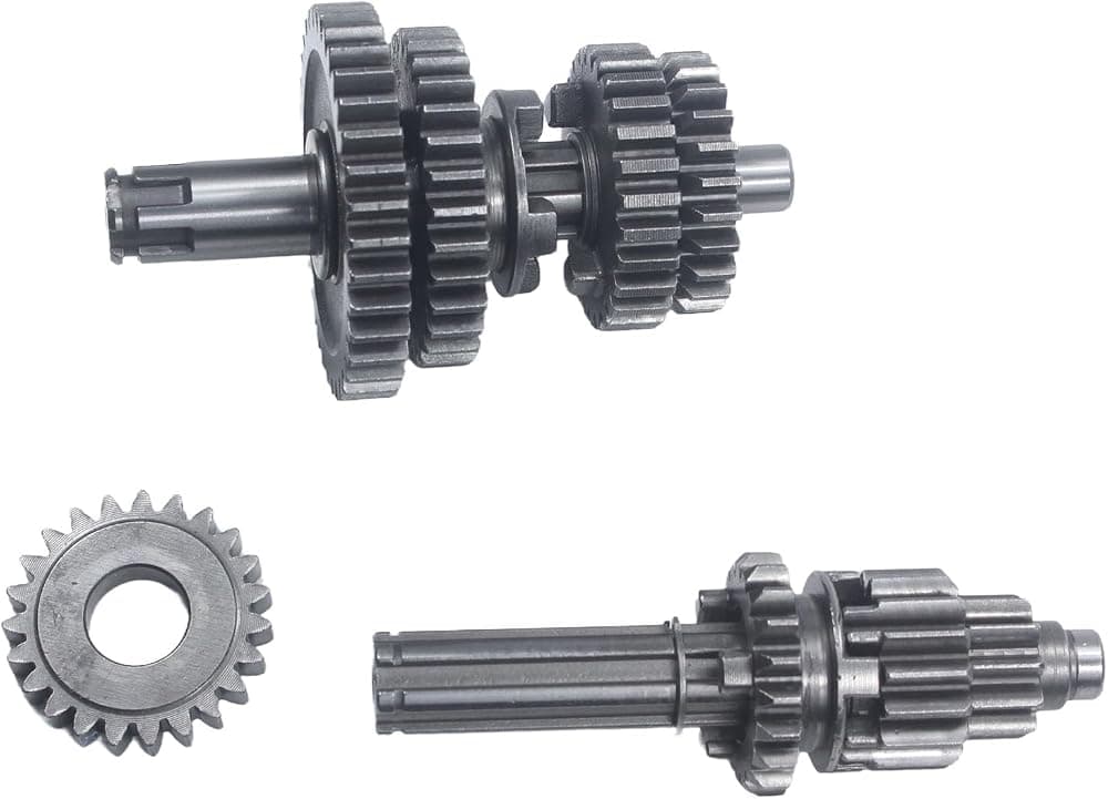 Motorcycle Transmission Gear Box Main Counter Shaft Parts for YX110 YX125 YX 110 125 110cc 125cc Engine Dirt Pit Bike