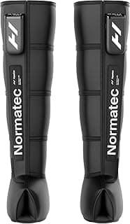 Hyperice Normatec Elite Wireless Compression Boots Recovery Size Standard | Increase Circulation | Symmetrical Massage | Bluetooth | Reduce Aches Pains | Pressure Sensor Feedback | 7 levels | Portable