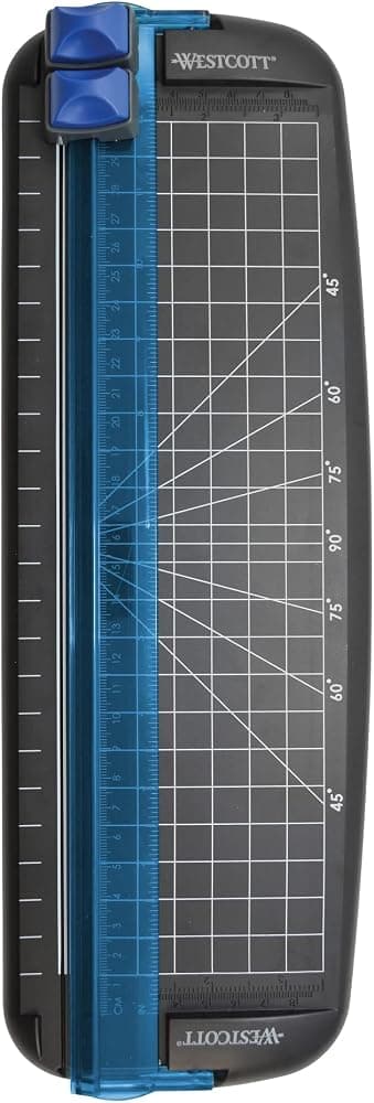 Recortadora de papel personal multiusos Westcott 15804, 12 pulg.