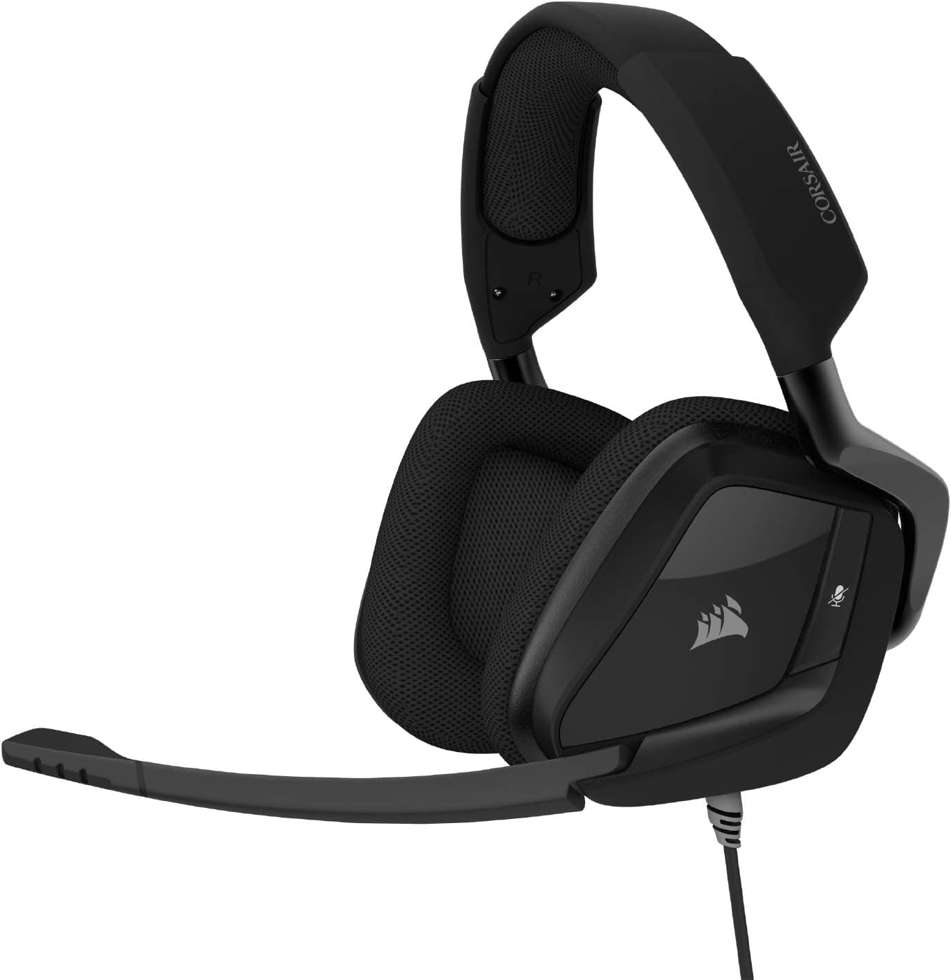 Corsair Void Elite Surround Premium Auriculares para juegos con sonido envolvente 7.1 - Certificado Discord - Funciona con PC, Xbox Series X, Xbox Series S, PS5, PS4, Nintendo Switch - Carbono