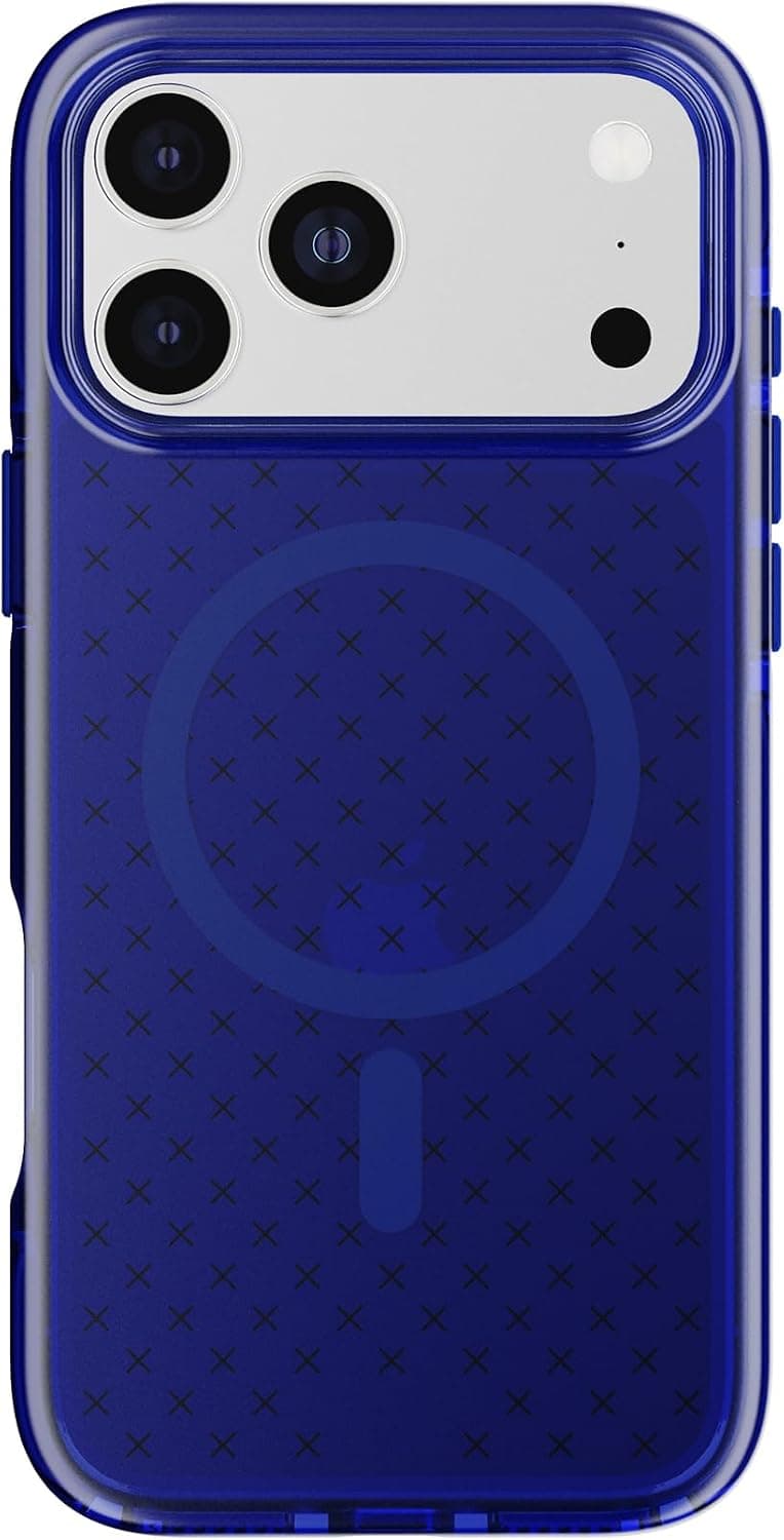 Tech21 EvoCheck con MagSafe para Apple iPhone 17 Pro Max Azul Eléctrico
