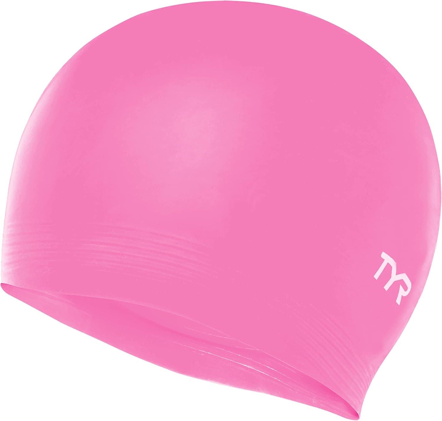 TYR Gorro de natación de látex para adultos - Gorro de natación para entrenamiento en piscina