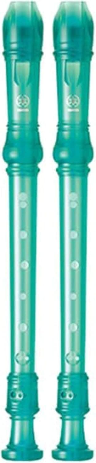 Yamaha 20-Series Grabadora soprano C de 3 piezas (azul) (paquete de 2)