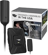 Drive 4G-X OTR (470210) Amplificador de señal de teléfono celular para camión | Empresa estadounidense | Todas las redes y operadores: Verizon, AT&T, T-Mobile, Sprint y más | Aprobado por la FCC