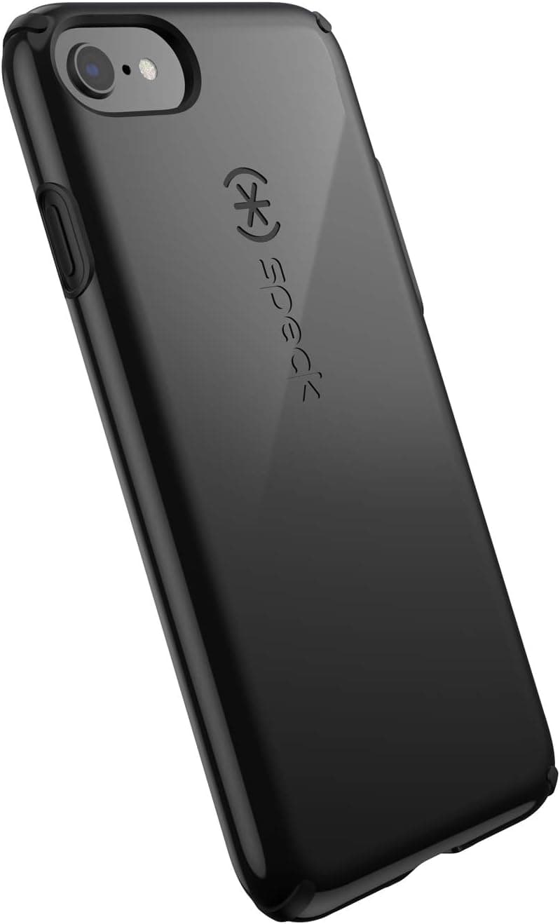 Funda Speck CandyShell Lite para iPhone SE (2022/2020), 8, 7 - Parachoques absorbente de golpes, negro
