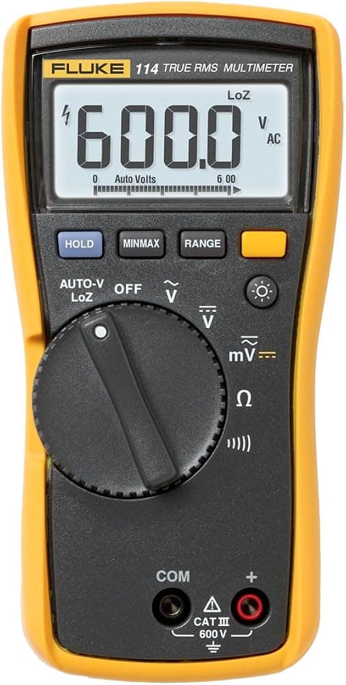 Multímetro para electricistas Fluke 114