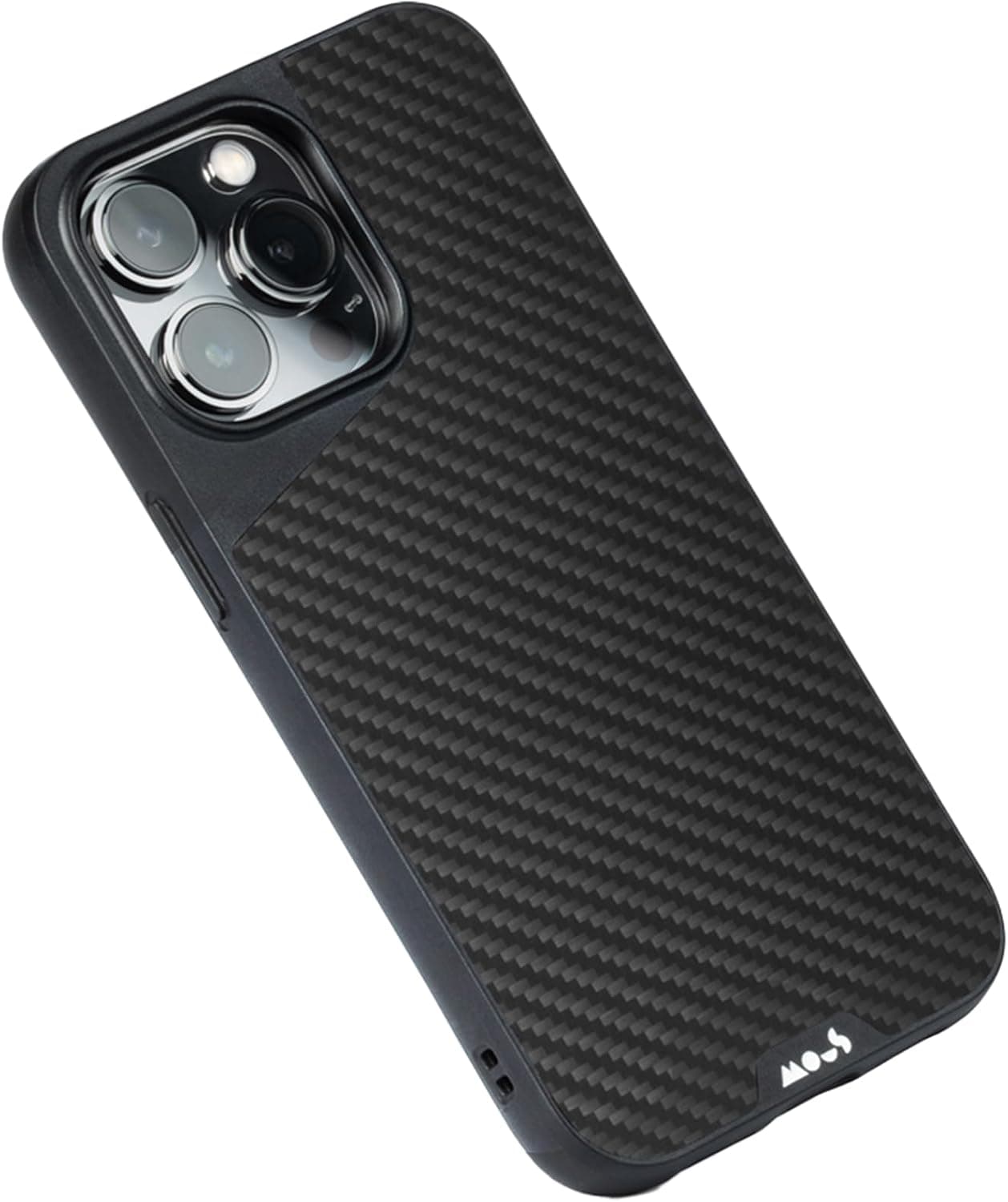 Mous - Protective Case for iPhone 13 Pro Max - Limitless 4.0 - Aramid Fiber - iPhone 13 Pro Max case -Fully Compatible with Apple's MagSafe