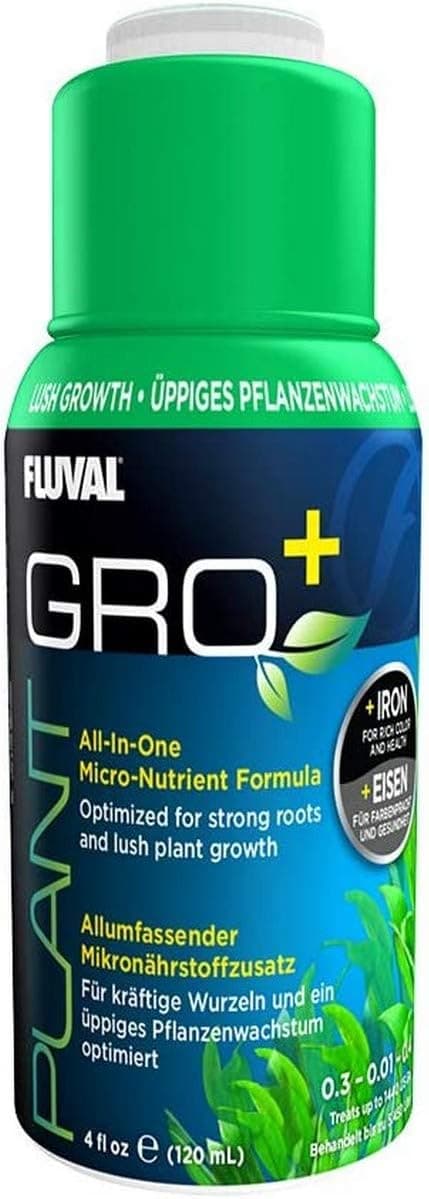 Fluval Plant Gro+, Plant Micro Nutrient for Aquariums, 4 Oz., A8359