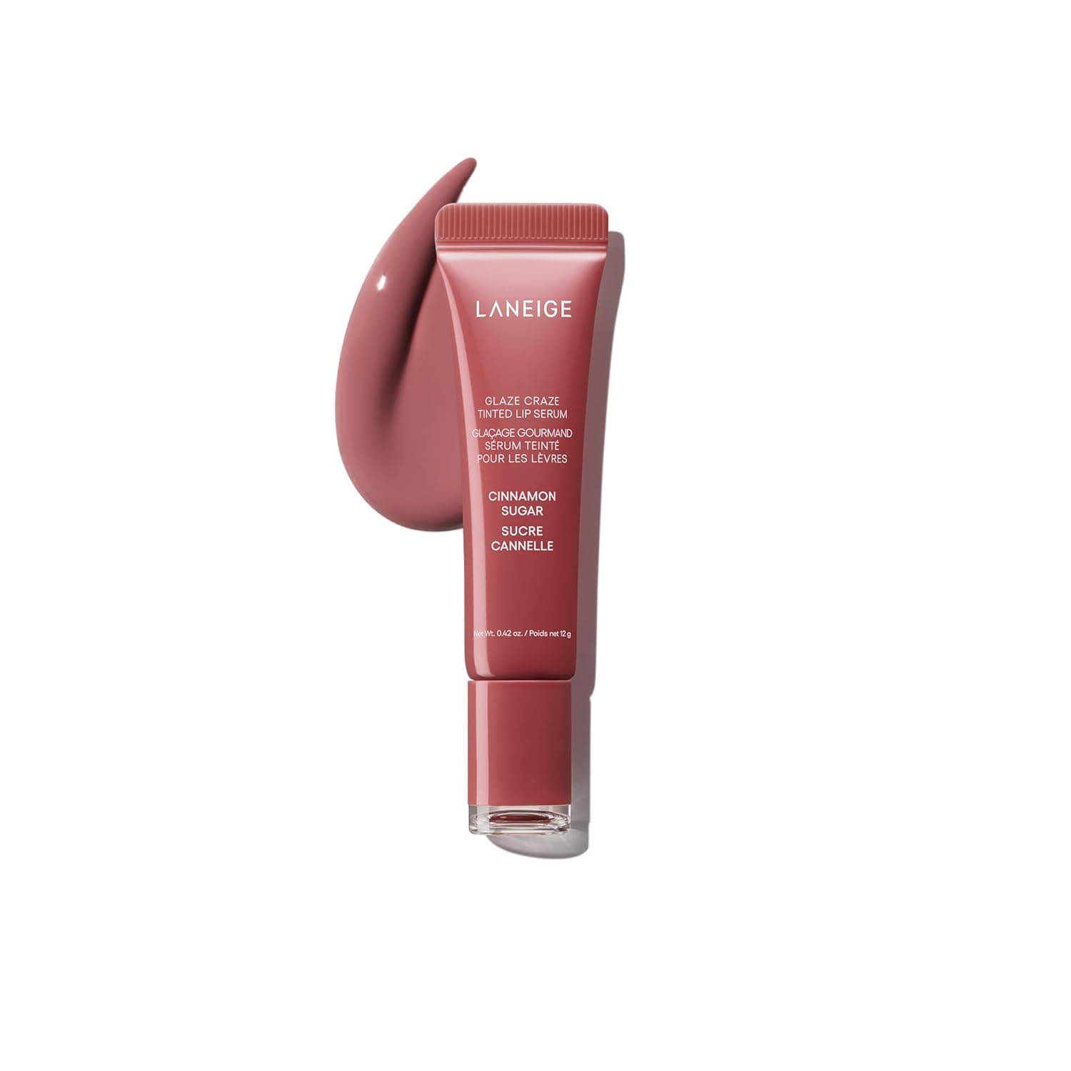 Sérum labial teñido LANEIGE Glaze Craze con polipéptidos rellenos