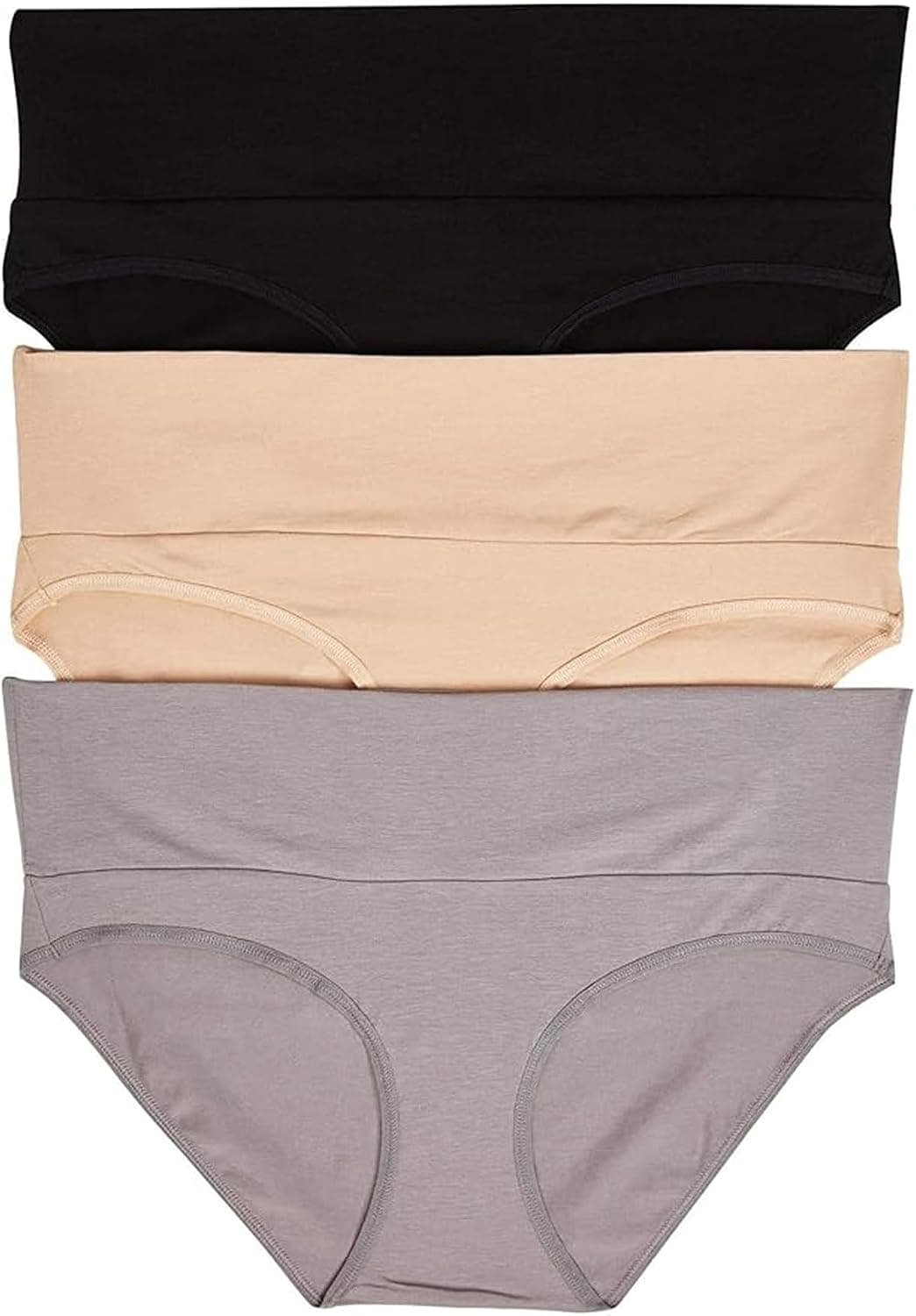 Motherhood maternidad braguitas plegables para mujer, paquete de 3