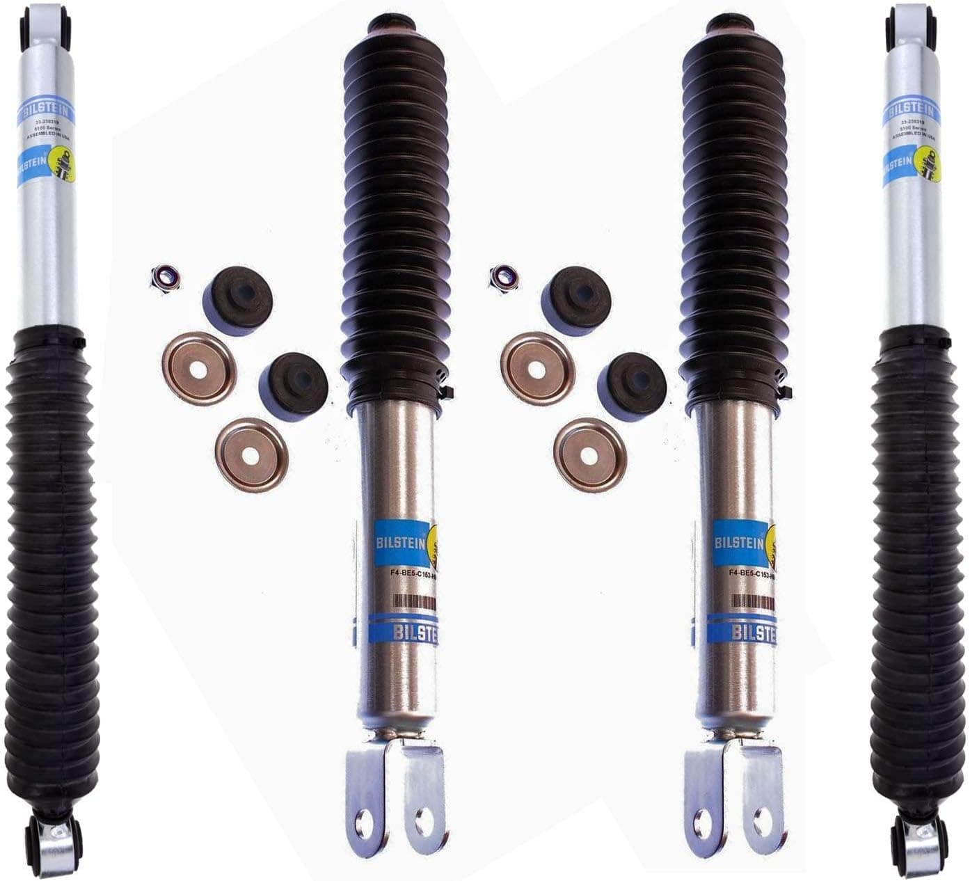 Bilstein 5100 Monotube Shocks Set for 99-06 Chev Silv 1500 4WD 2-2.5" Torsion