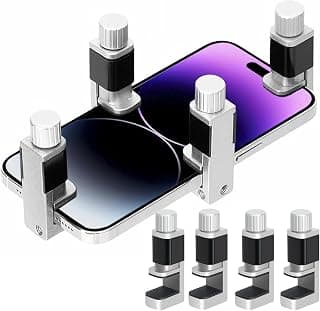 Kaisi Phone Screen Repair Tools Adjustable Fastening Clamps Clip Tools | Compatible for Fixing Screen Uplift Cell Phone, iPhone, Samsung, iPad, iPod, MacBook, Laptops, Tablets, LCD Screen, 4 Pack