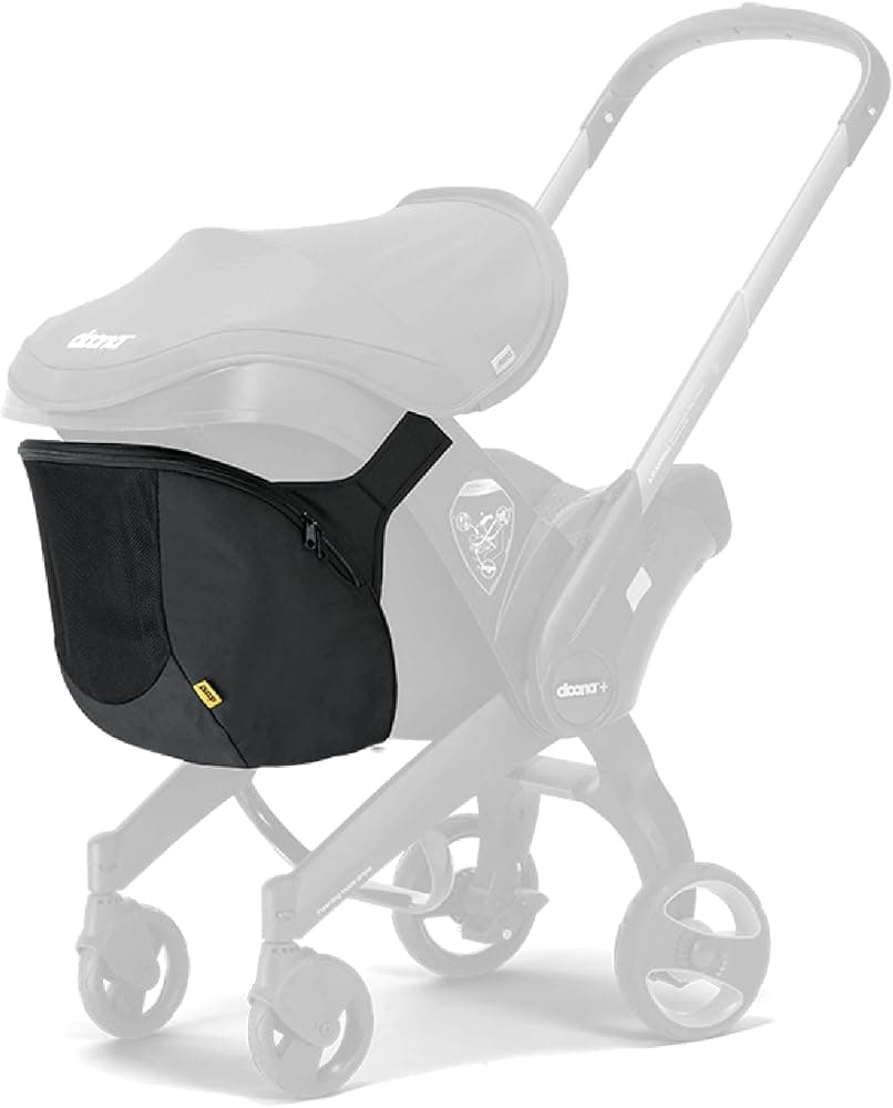 Almacenamiento a presión: compatible con la silla de coche y el cochecito Doona